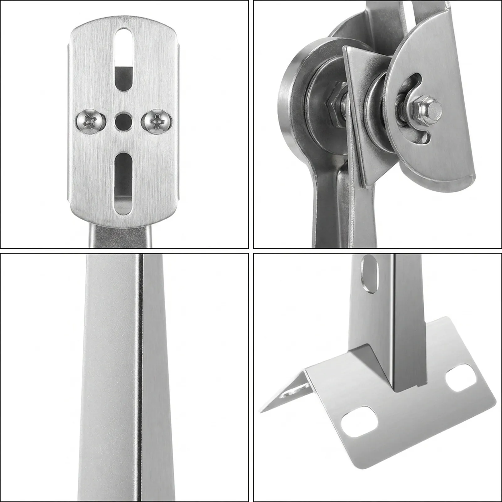 Indoor Use Outdoor Use Camera Wall Mount 255mm Stable Under Adverse Weather for weather-resistant For Security Cameras