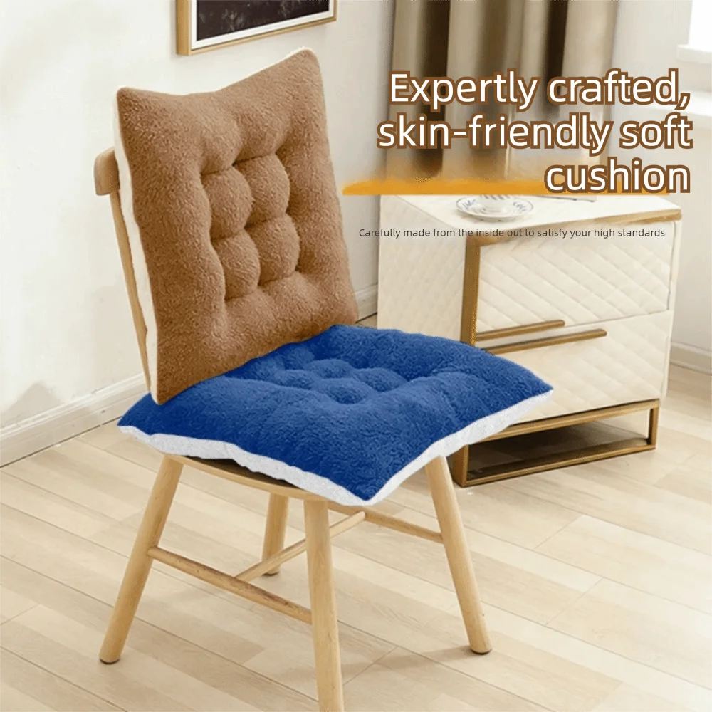 

Seat Cushion Rebound Ultra Soft Office Chair Pad Breathable Anti-Slip Waist Cushion for Long Sitting Lumbar Support Pain Relief