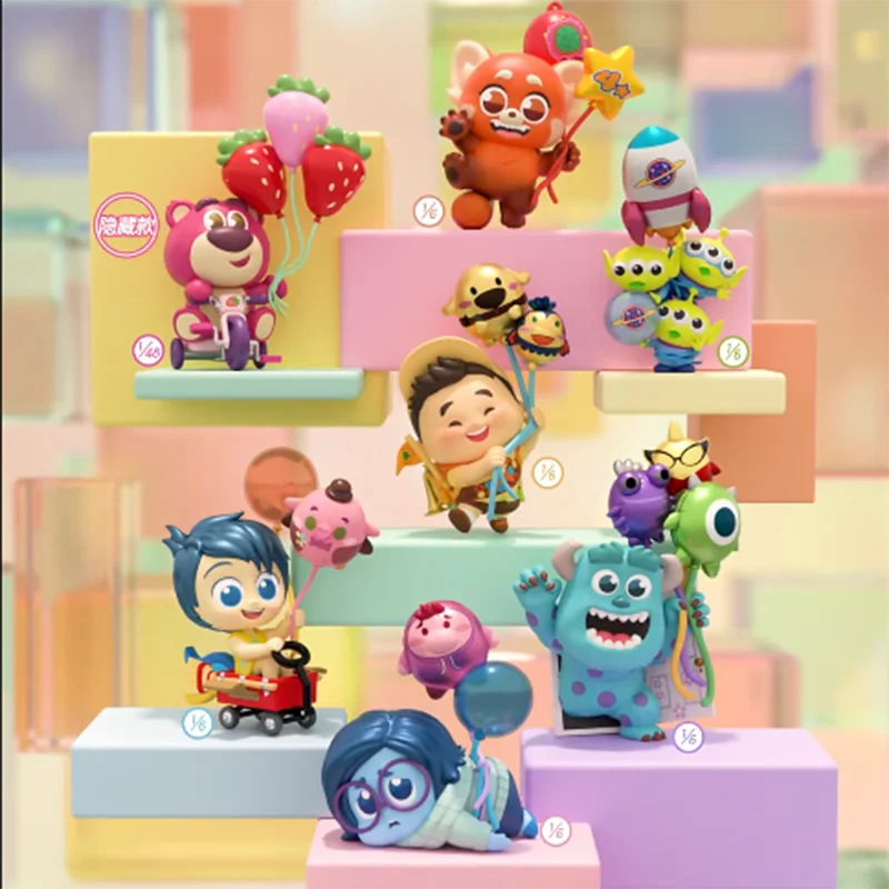 

Серия фигурок Disney Pixar Balloon Series COSBI: мини-фигурка в закрытой коробке, милая коллекционная игрушка, официальная модель для фанатов, подарок, случайное сюрприз-предложение
