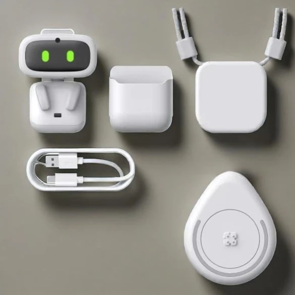 Smart Robot Pocket Toy AI Dialogue Emotional Companion Pet Touch And Meet Plastic Material