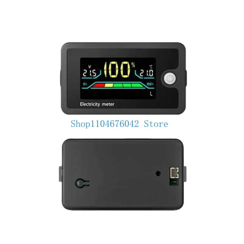 652F 8-100V Battery Capacity DC8-100V Leads Acid Lithiums Battery Voltages Tester Battery Levels