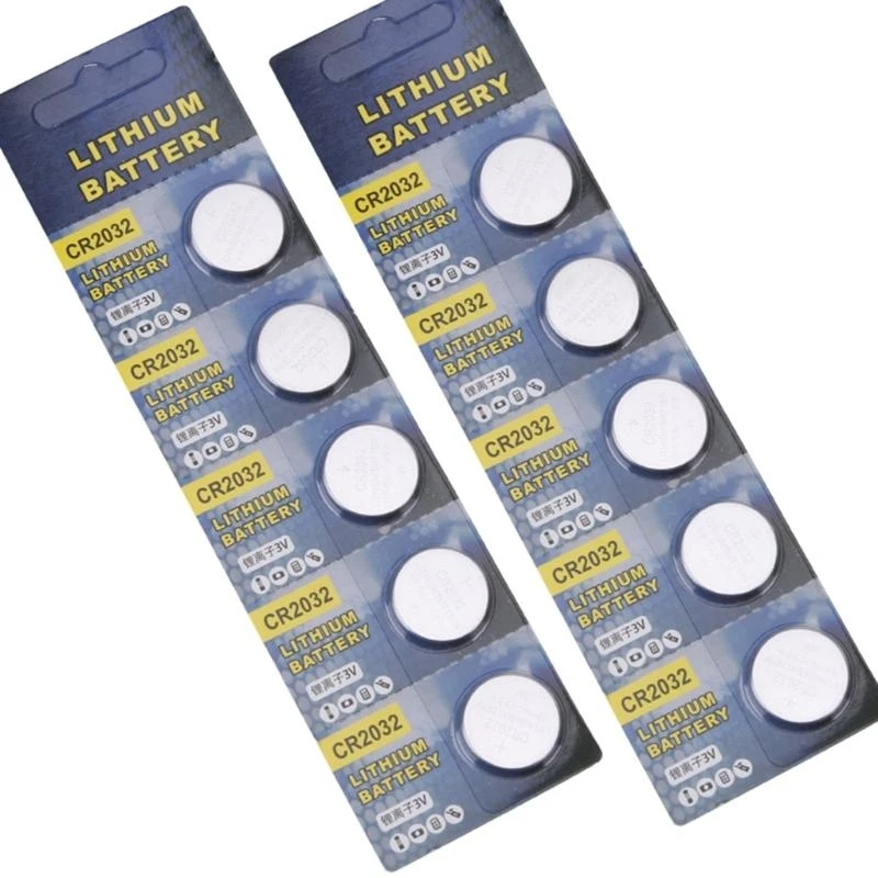 090F CR2032リチウムコインバッテリー240MAH強力な3V出力耐久性