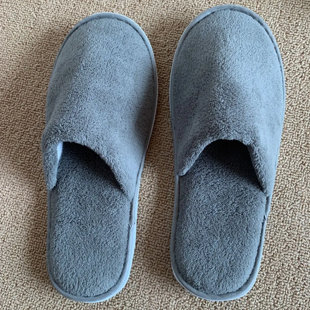 Winter Footwear Flat New Summer Women Indoor Home Non-slip Comfortable House Shoes Warm Plush Cotton Unisex Winter Slippers