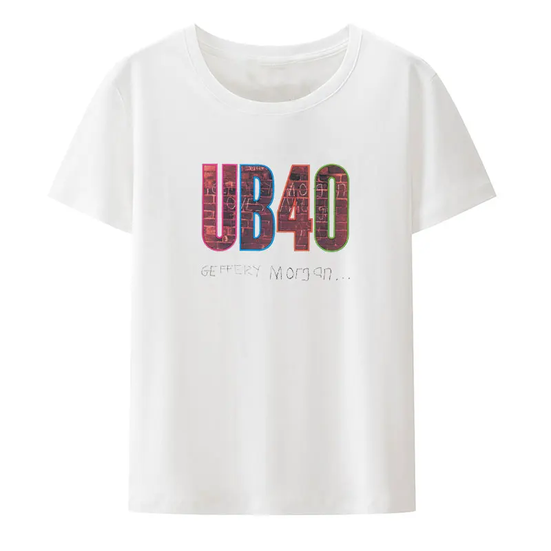 Ub40 Rock Music Style Print T Shirt Men Women Short Sleeve Reggae Pop Band Retro Casual Tops Creative Hipster Cool Camisetas