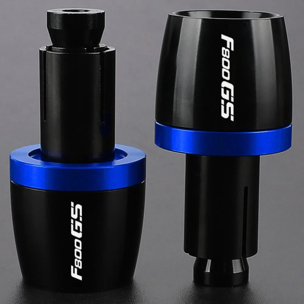 

Universal Handlebar Grips Bar Ends Cap CNC For BMW F800GS 2008-2016 2015 2014 2013 2012 2011 2010 2009 Counterweight Plug Slide
