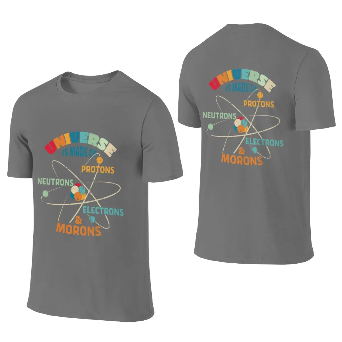 Science Humor Elemental Jokes Dating Reversible T-shirt Fresh Girlish Feeling Not Easy To Loosen Basic Tee