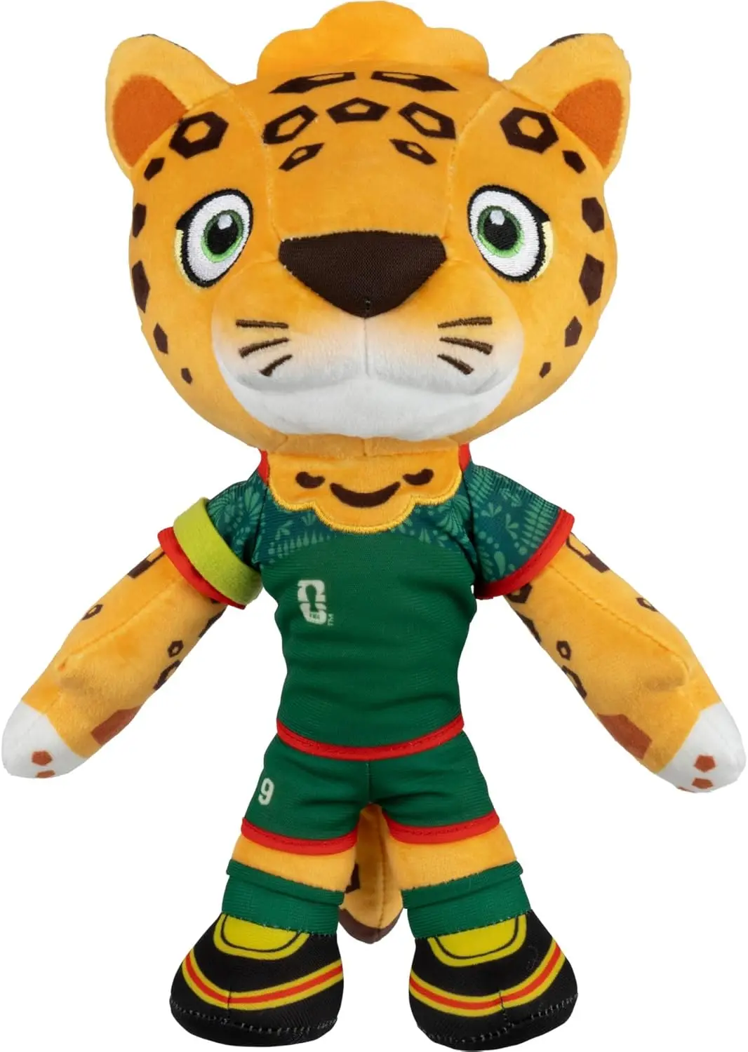 

2026 Mexico 10-Inch Plush The Mascot with Green Uniform, Soft Collectible Toy for Fans