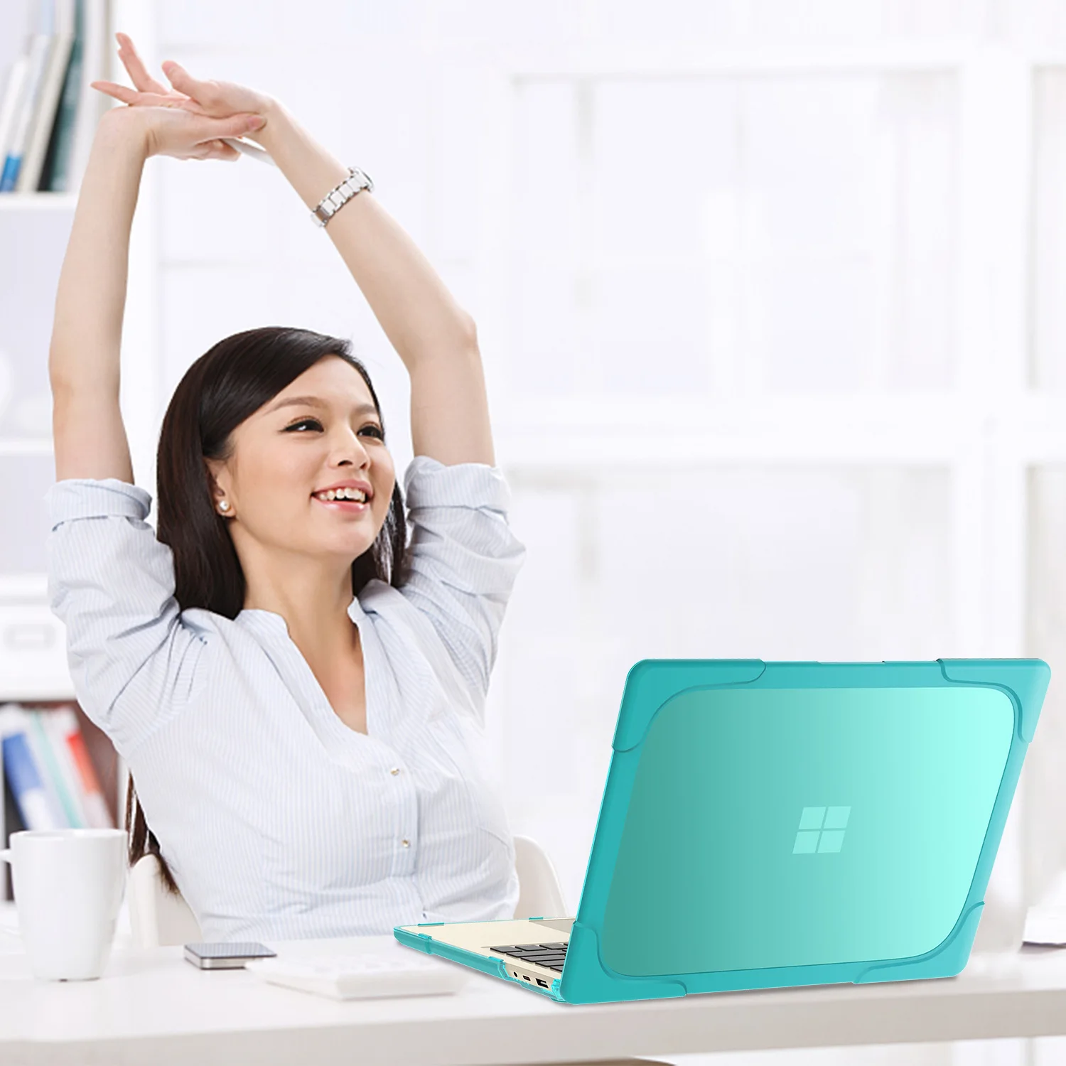 

Laptop Case for Microsoft Surface Go 12.4" inch Stand Cover Protective Shell Surface Go Laptop Released In Oct 2020