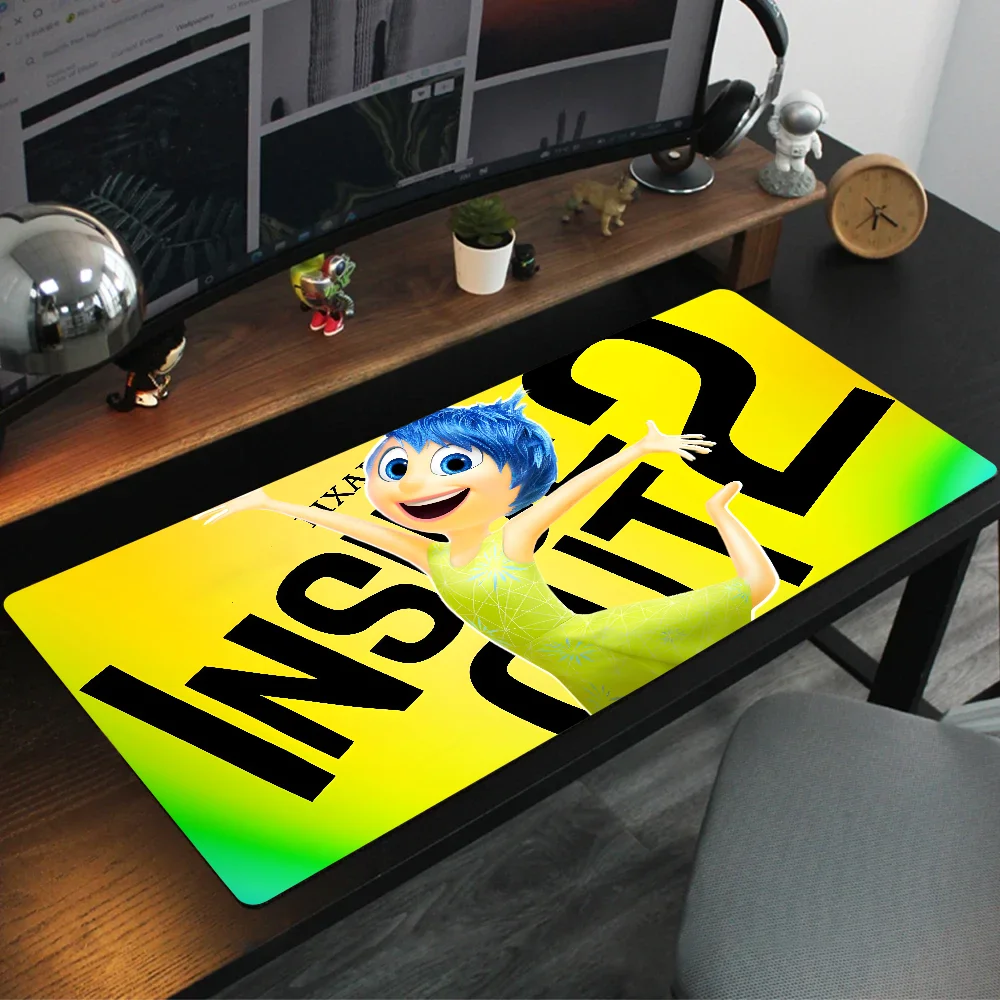 Anime I-Inside Out 2 Mousepad Large Gaming Mouse Pad LockEdge Thickened Computer Keyboard Table Desk Mat image 3