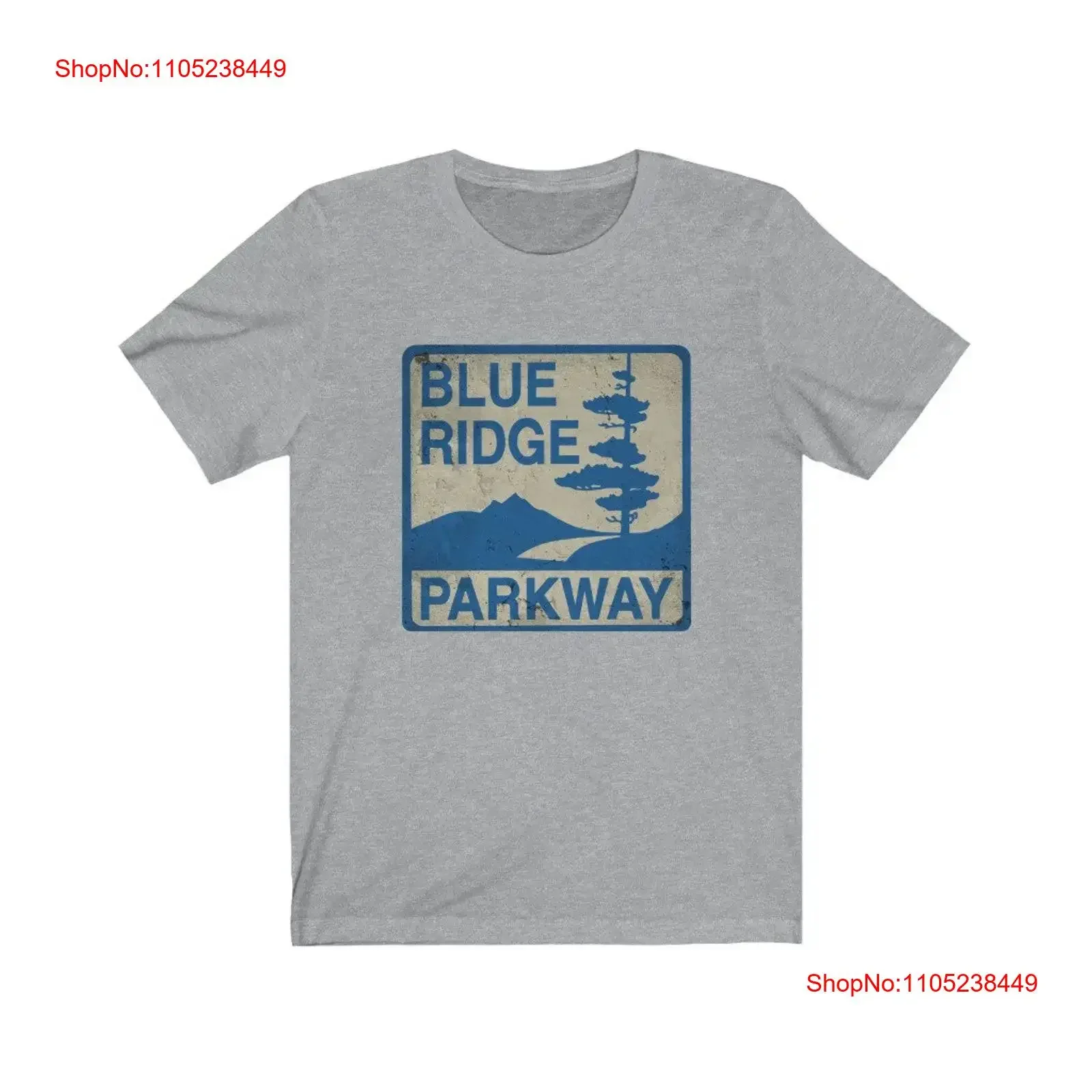 Blue Ridge Parkway North Carolina T Shirt Virginia tee South National Park shirts vintage Washed Versatile Soft Stylish graphic