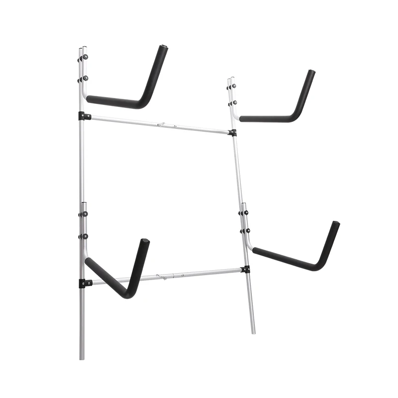 Soporte de almacenamiento para exhibición de tabla de surf, estante rodante con ruedas, tabla de Paddle para Kayak, canoa, estantes plegables