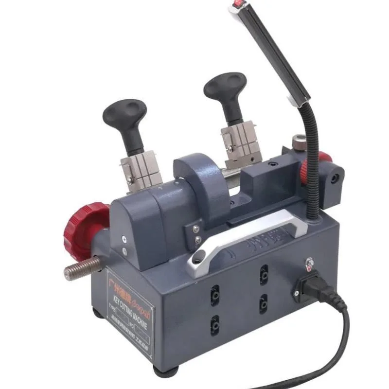 Mesin dispenser kunci elektronik Horizontal, mesin salinan presisi tinggi dan kunci mobil 280W daya tinggi Motor kawat tembaga