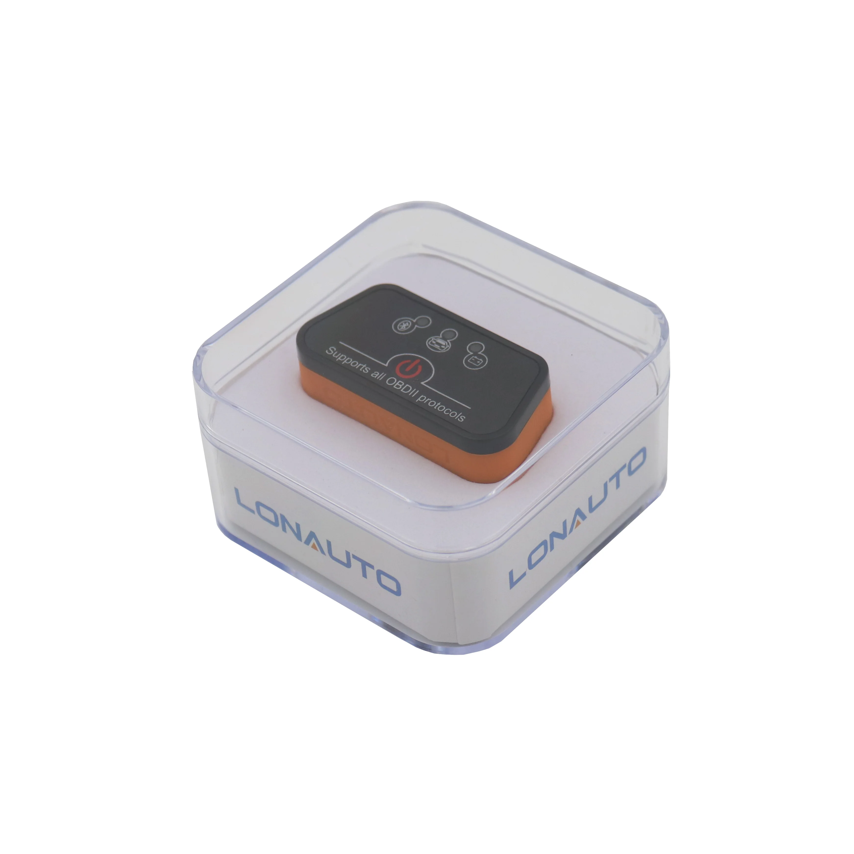 Car Fault Code Reader BLE4.0 Universal Cars Obd2 Scanner support Android/IOS Support 9 Protocol 25K80 V2.2 Elm327 Bluetooth4.0
