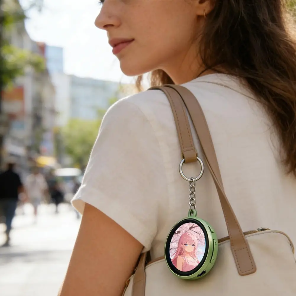 

Умный экран, умный Bluetooth-дисплей с аниме-эффектами, сенсорный экран, светодиодный дисплей, воспроизведение видео с поддержкой звука, динамичный подарок для друзей O0O1