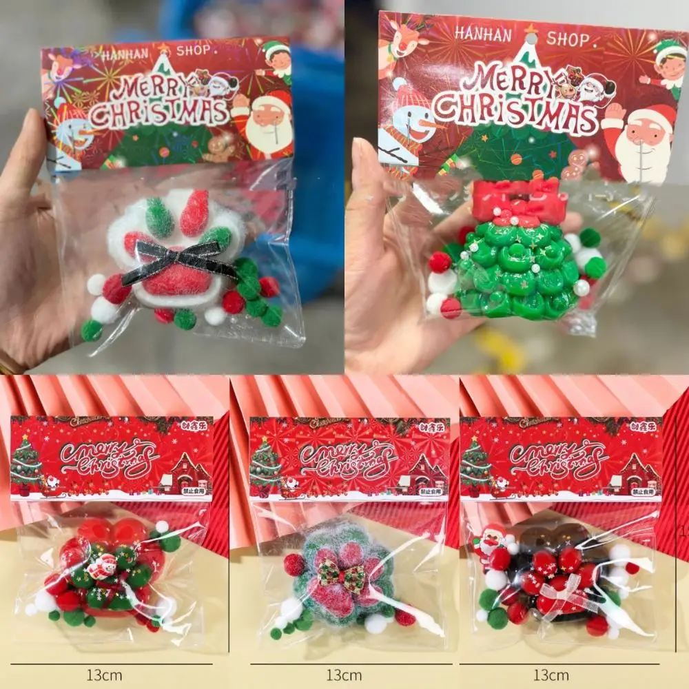 

Новые рождественские игрушки с кошачьими лапами, плюшевые TPR, декомпрессионные игрушки, силиконовые рождественские елки, игрушки для снятия стресса, подарки