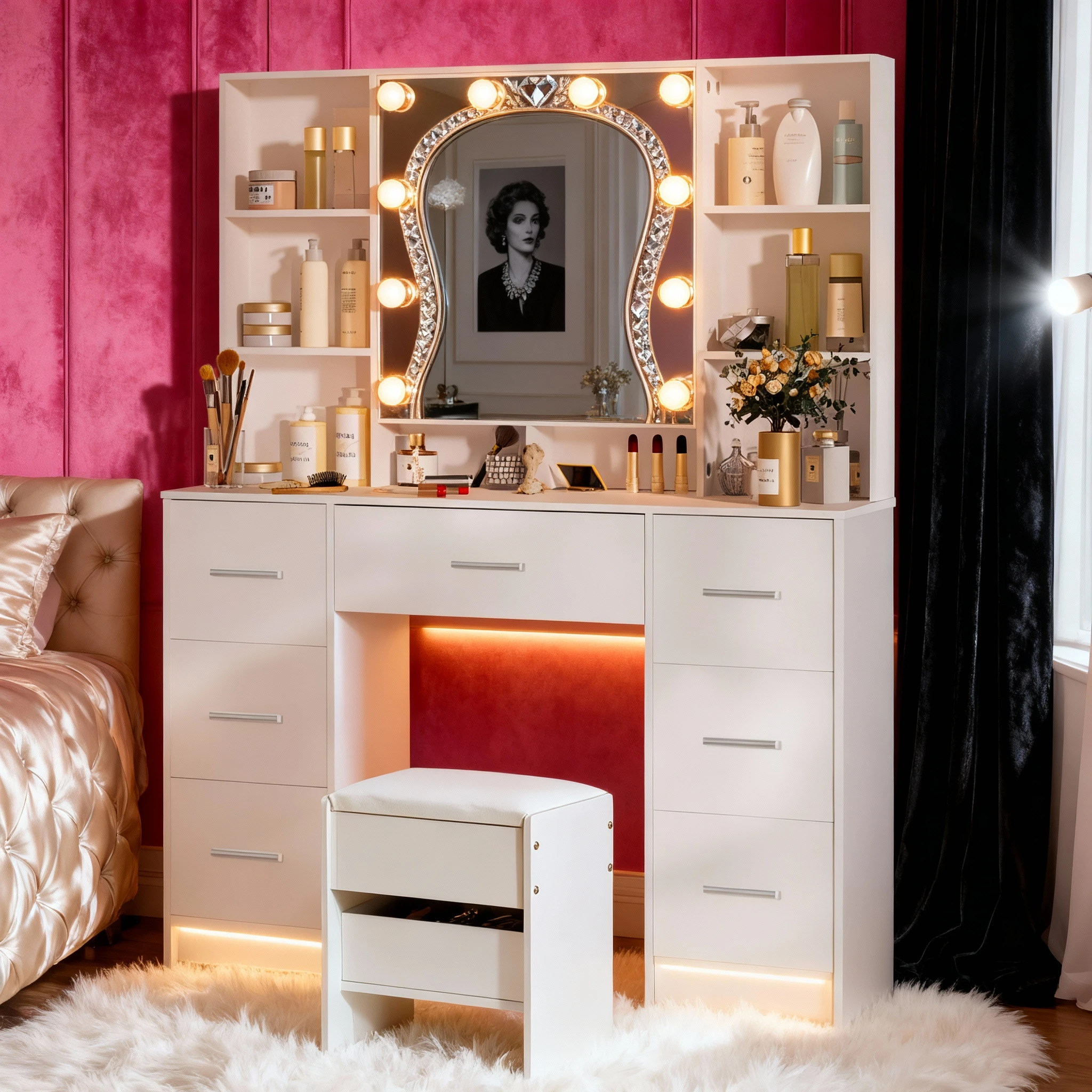 Large Vanity Set Ma…