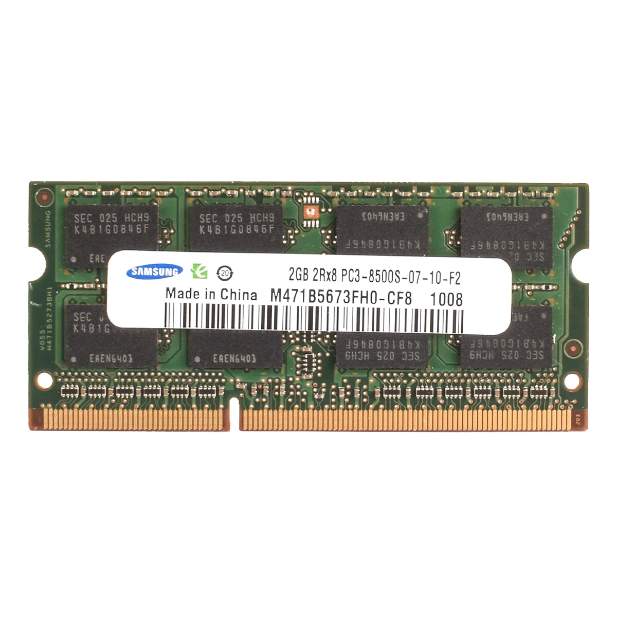 1/2PCS SAMSUNG Ram Laptop DDR3 DDR3L 2GB 1066Mhz 1333Mhz 1600Mhz SO-DIMM PC3-10600 12800 Notebook 1.3V/1.5V PC3 RAM Memoria