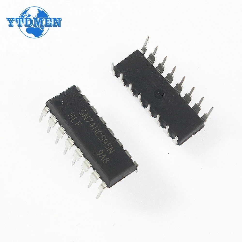 80PCS Logic IC Kit SN74HC00N SN74HC04N SN74HC08N SN74HC14N SN74HC138N SN74HC164N SN74HC165N SN74HC595N DIP-14 Integrated Circuit