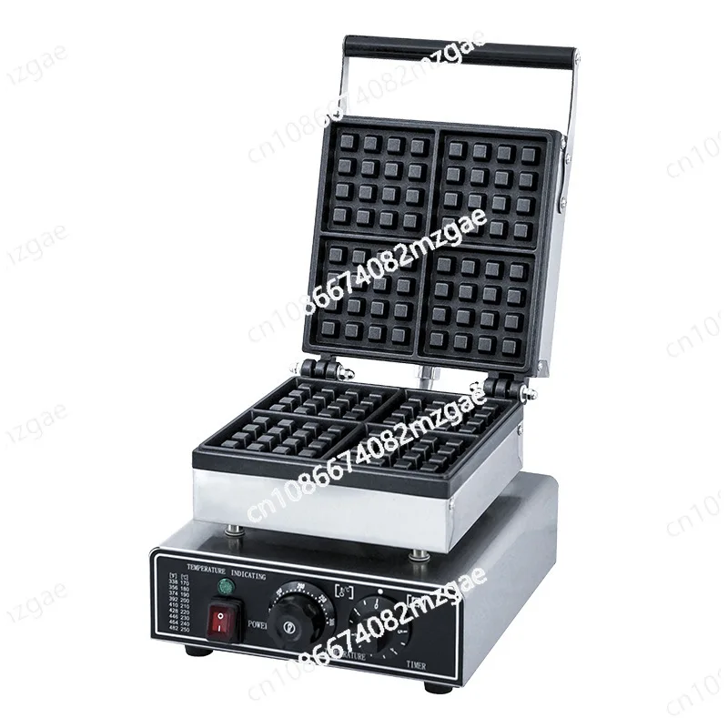 Waffle machine Commercial stall machine Waffle stove Electric cake pan Commercial double head electric pot Electric muffin
