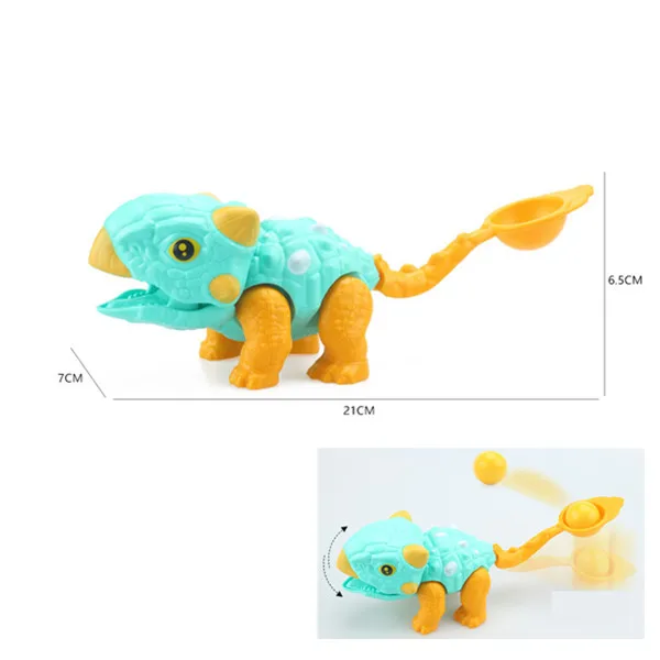 78PCS Big Catapult Dinosaur Marble Race Run Building Blocks Slide Track Toys Children Gift Compatible Size (Optional Baseplate)