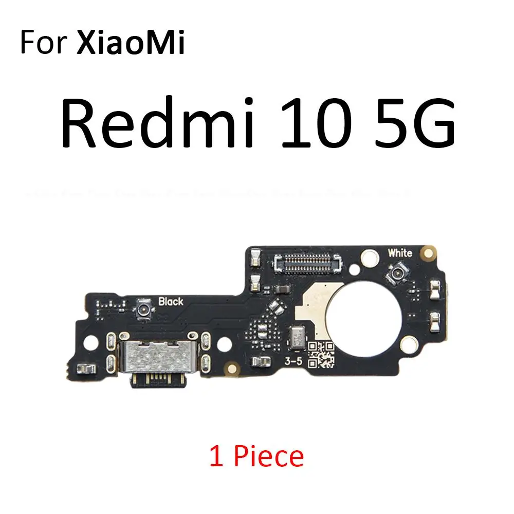 USB Charging Charger Dock Port Board With Mic Flex Cable For Xiaomi Redmi A2 A1 Plus 12C 11 Prime 10 2022 Power 10A 10C 10X Pro