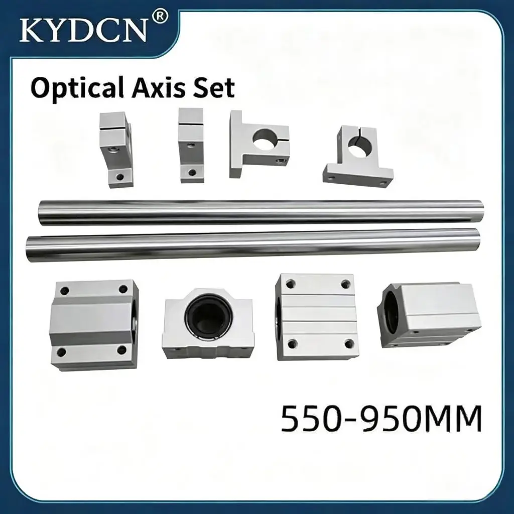 Linear Shaft 12mm 16mm SCS Slider SK Bracket Linear Cylindrical Optical Axis SCS12UU SCS16UU Slide Rail Slide Table L 200-1000m