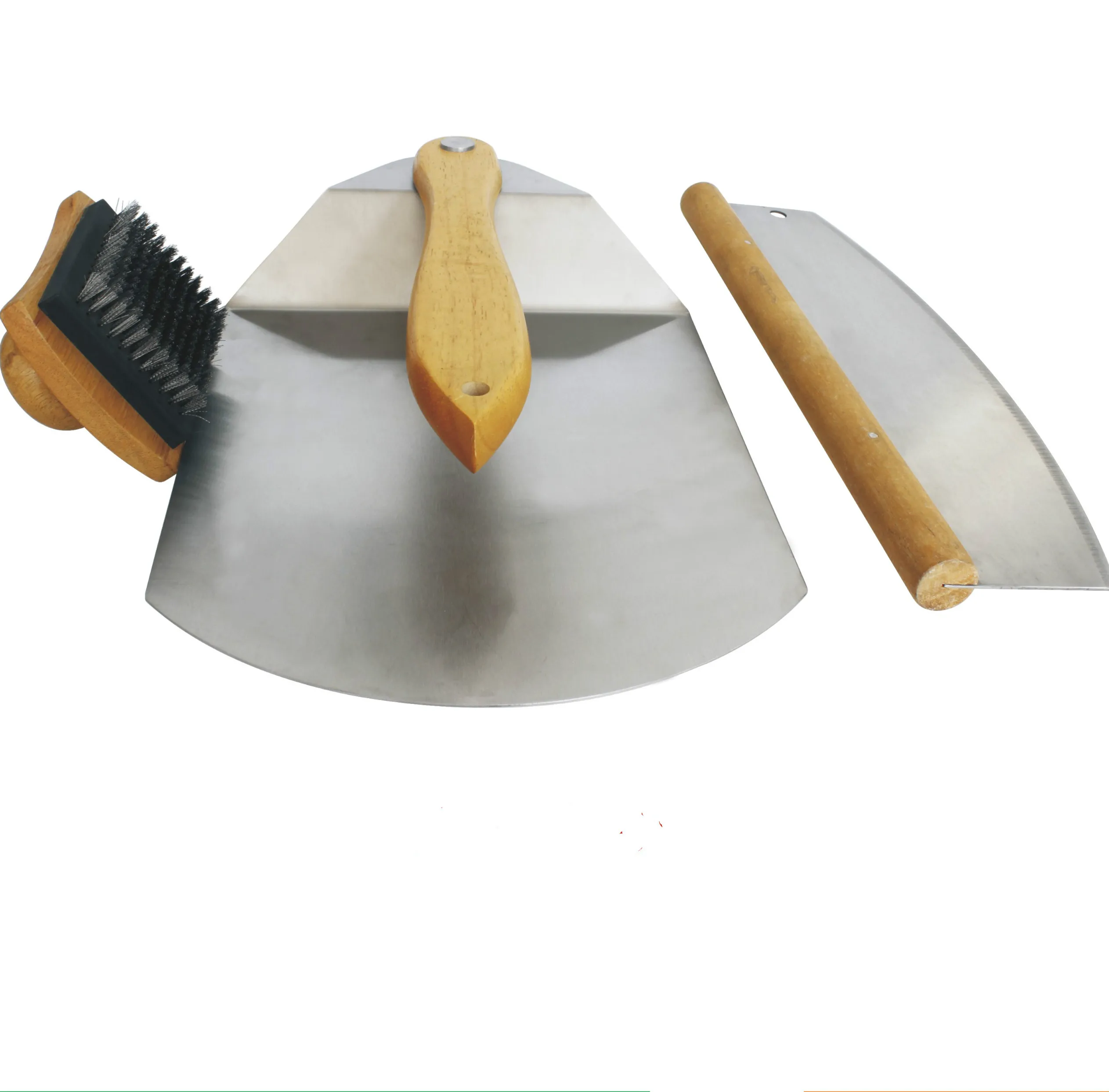 

Stainless Steel Pizza Peel Set /pizza Shovel Wood Folding Handle
