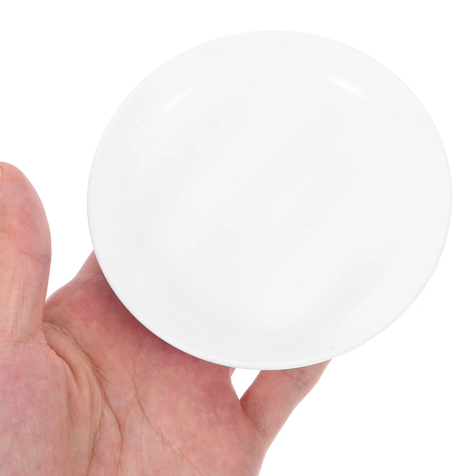 5Pcs Study Stationery Ink Bowl Creative Shape Simple Color Ideal for Calligraphy Lovers and Students Ink Dish Water Plate