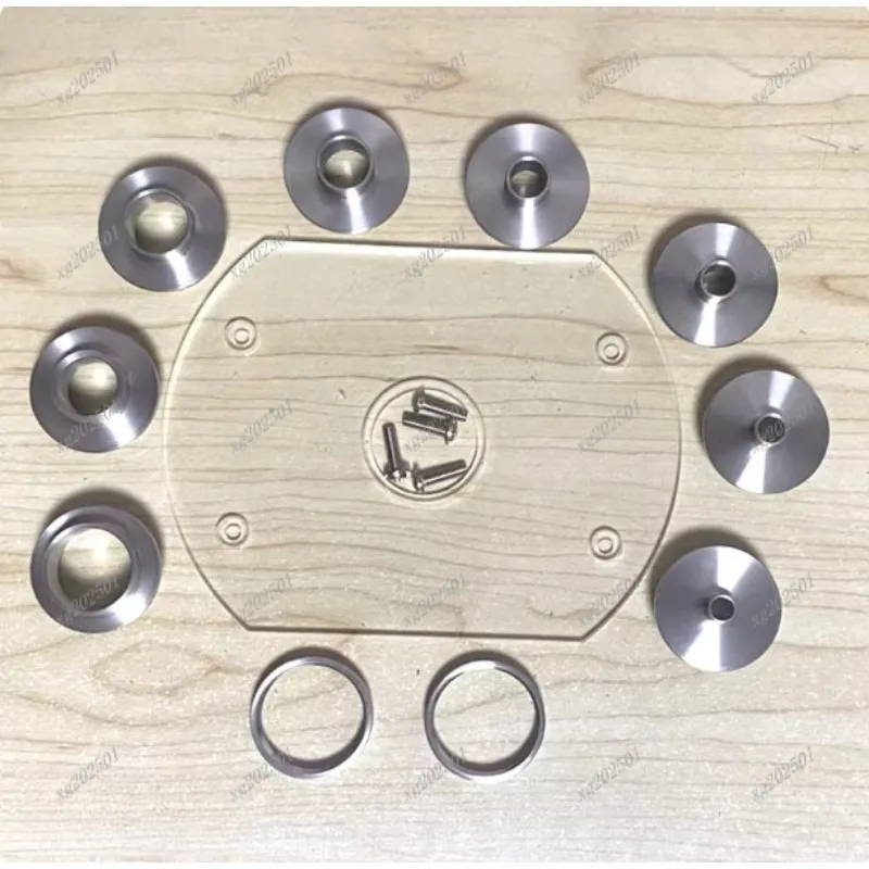 Stainless Steel Trimmer Press-in Base Guide Plate Shaft Sleeve for  DRT50  RT0700C Accessories