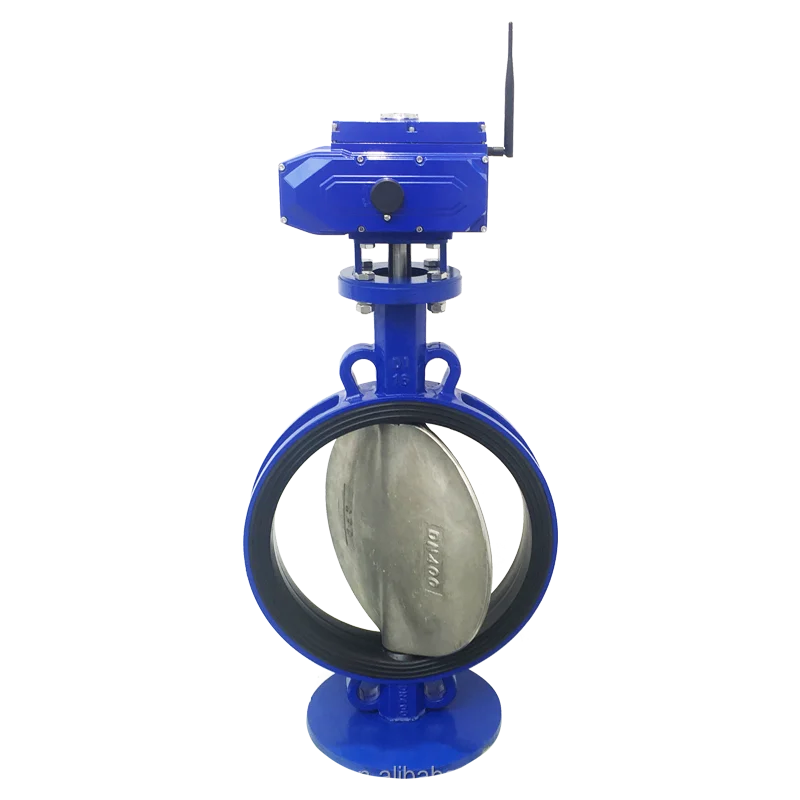 IoT LoRa/4G Butterfly Valve Ball Valve Quarter Turn Waterproof Motorized Electric Actuator Via Cell Phone App Control