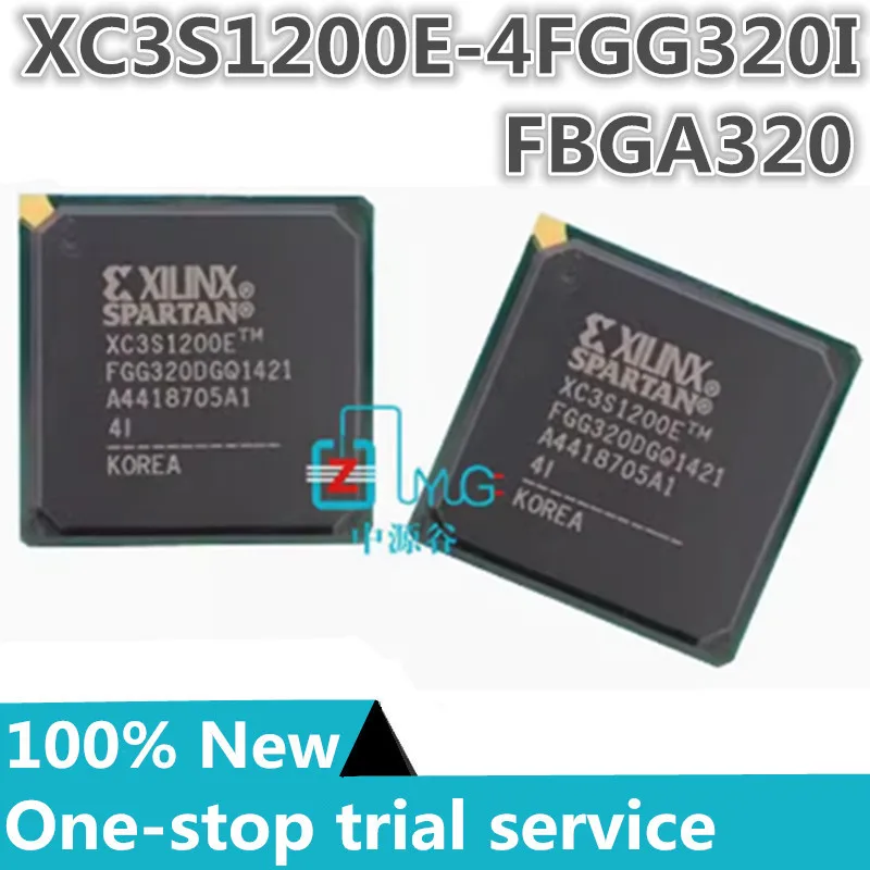 

1-20PCS %New original stock XC3S1200E-4FGG320I XC3S1200E-4FGG320C XC3S1200E FBGA320 Programmable Logic Device (CPLD/FPGA)