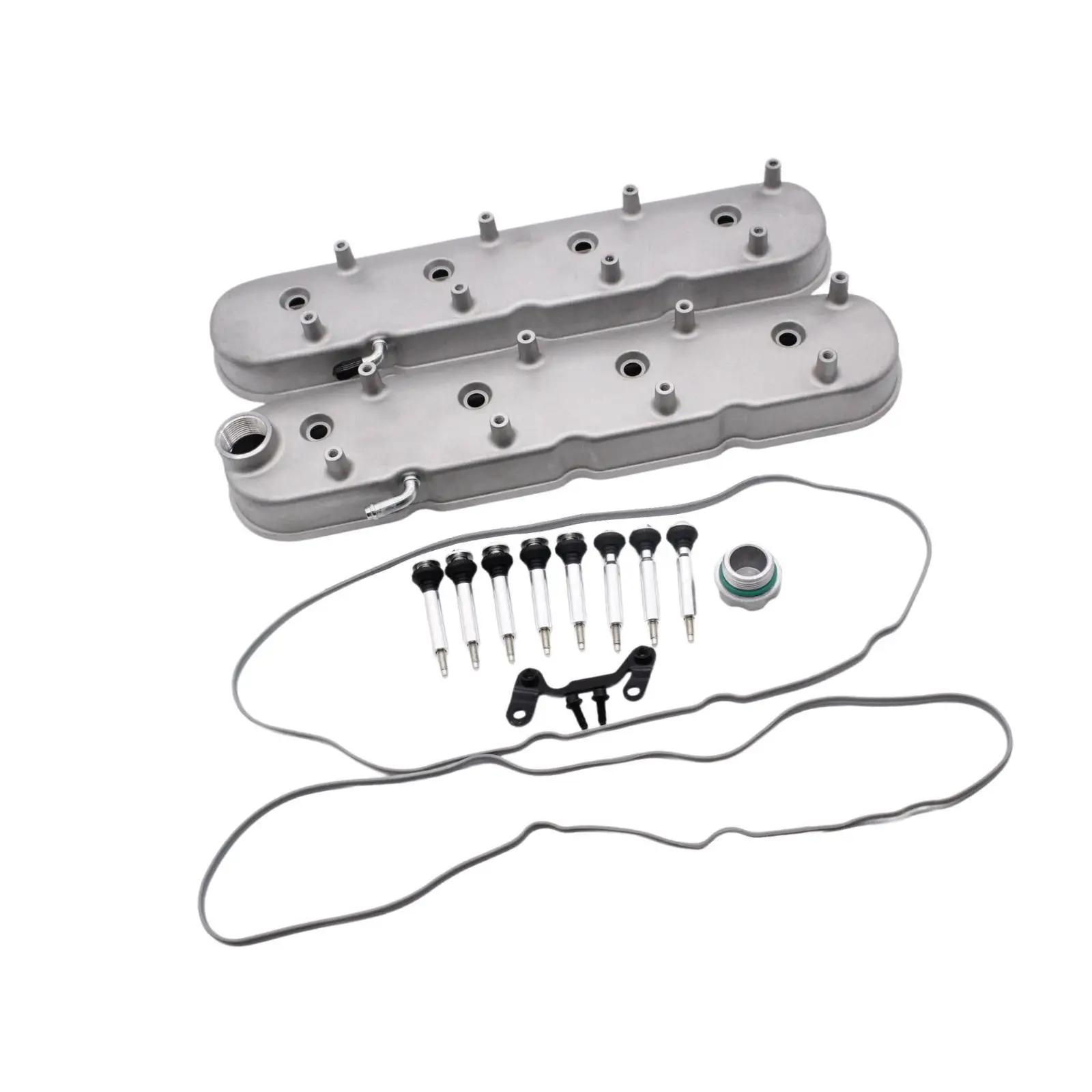 Tall Valve Covers with Coil Mounts Kit Cast Aluminum for LS1 LS2 LS3