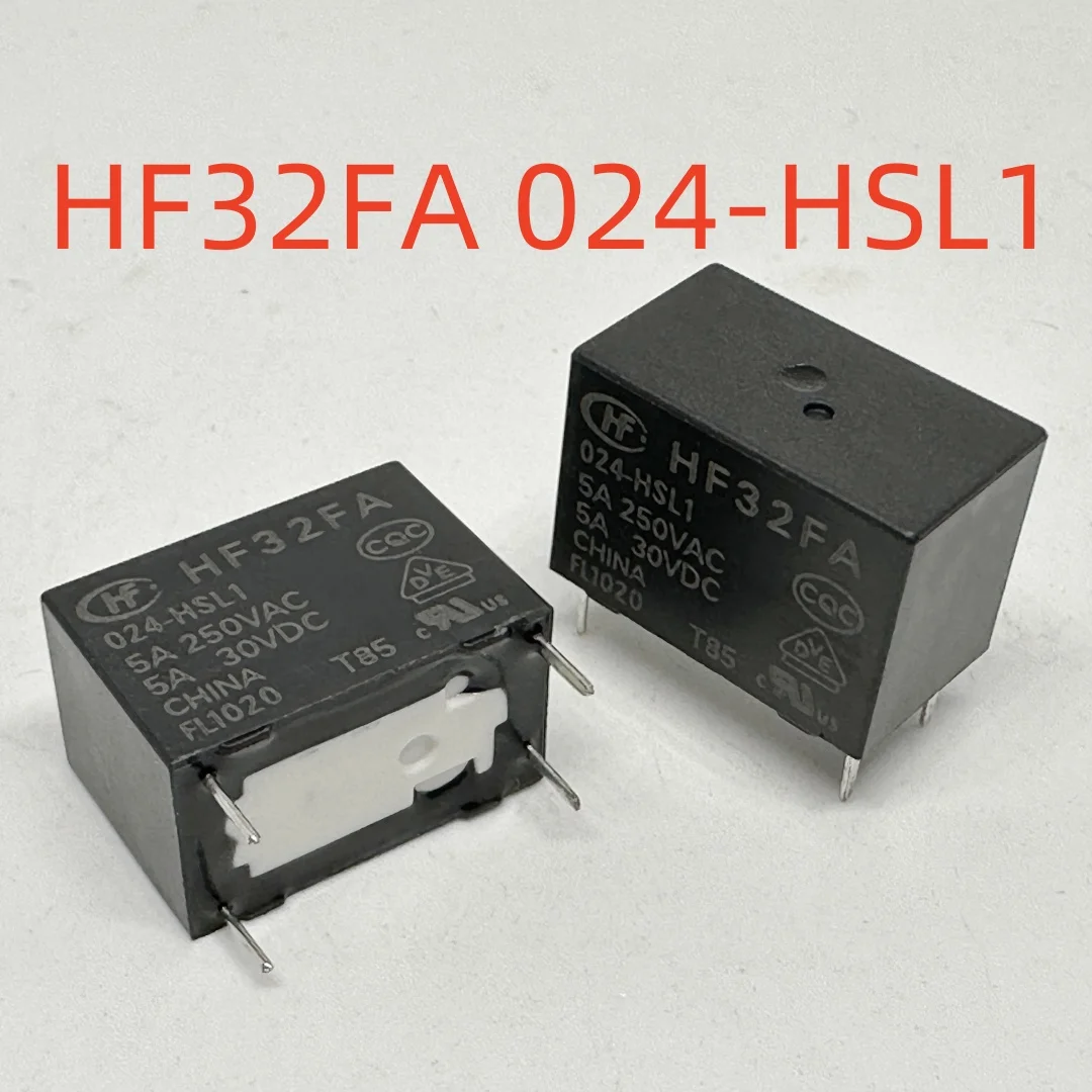 New HF32FA 024-H1/024-HL1/024-HSL1/012-HL1(335) (JVKT-12V/24V) Relay 4pins