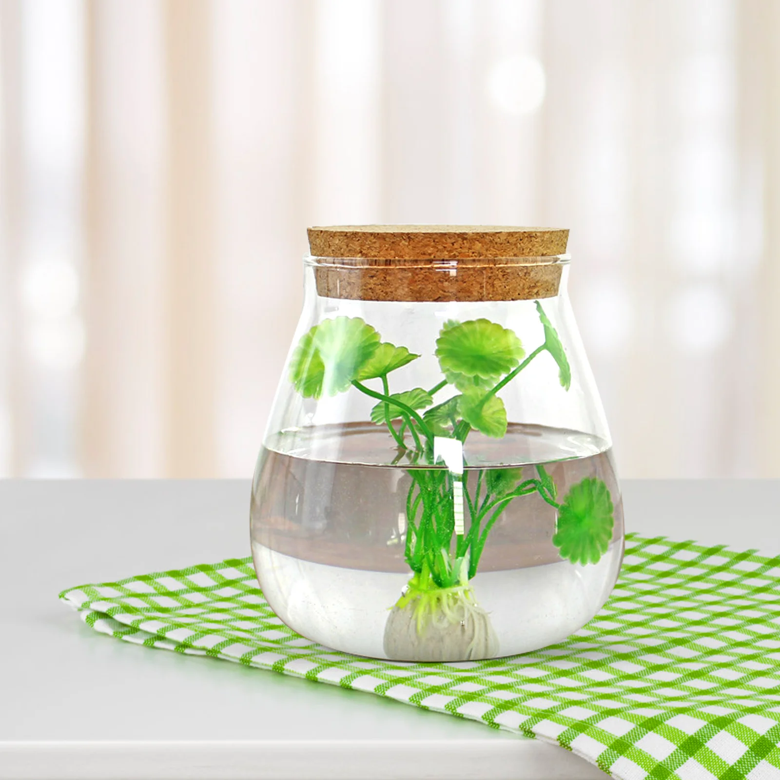 

DIY Landscape Bottle Glass Ecological Container Thick Material Transparent Design Moss Crafts Glass Ecological Bottle