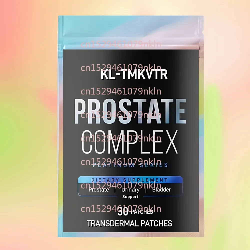 30 Patches Prostate Health Transdermal Patches with Saw Palmetto, Pumpkin Seeds Extract, Stinging Nettle for Men