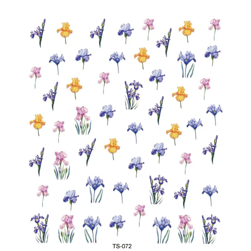 1 pçs novos adesivos de unhas de olho do diabo 5d azul cílios alívio adesivos de unhas adesivo traseiro