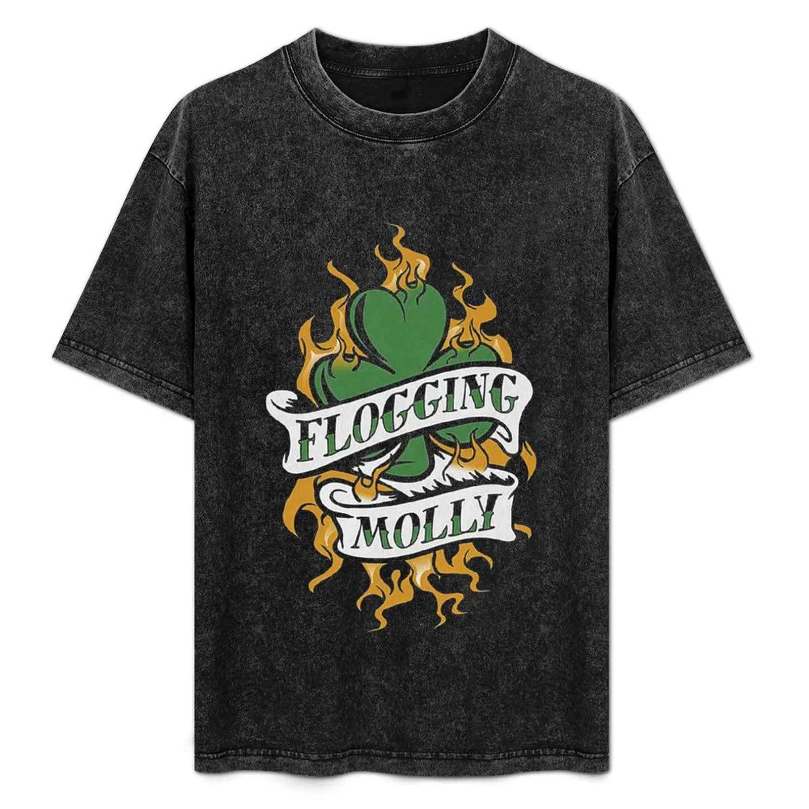 Flogging Molly T-Shirt plus size tops quick-drying boys animal print customizeds big and tall t shirts for men