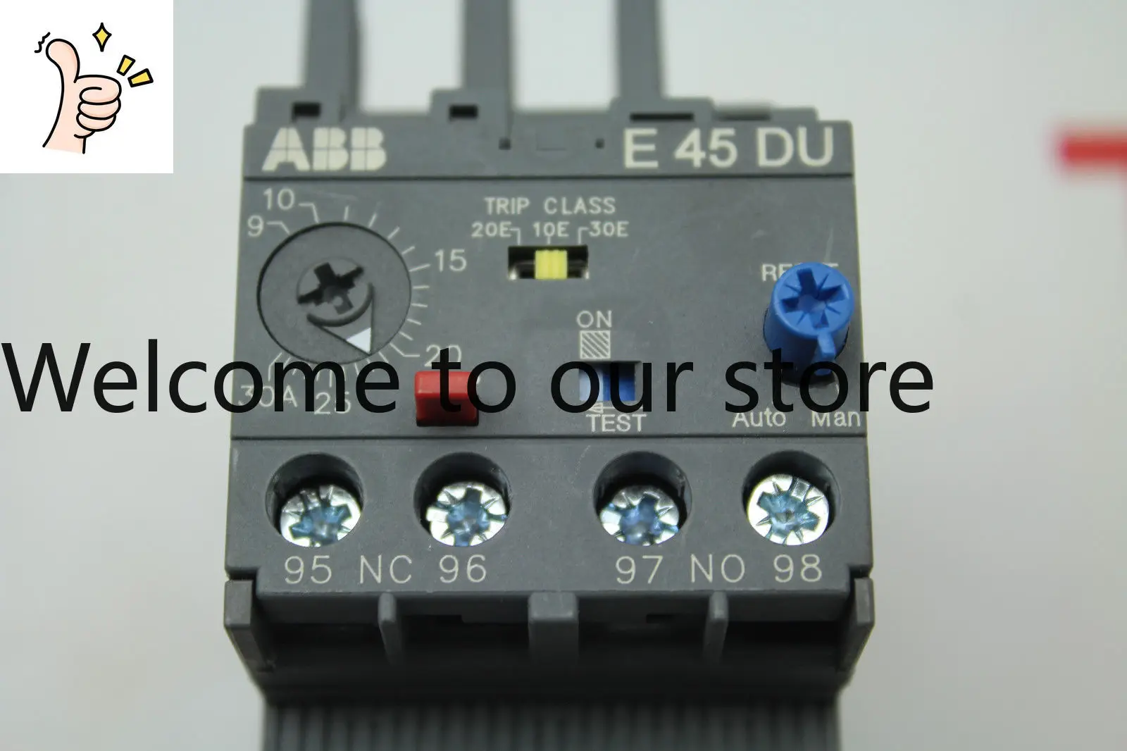 New Original Genuine ABB Electronic Overload Relay E45DU-30A; 10091132