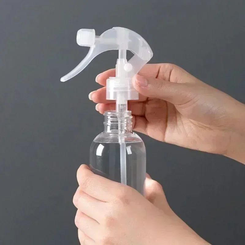 10 Stück Leere Sprühflaschen aus Kunststoff mit Handpumpe, Sprühgerät für Alkohol-Sterilisation, Nachfüllbare Feinnebel-Zerstäuberbehälter – Detail 1