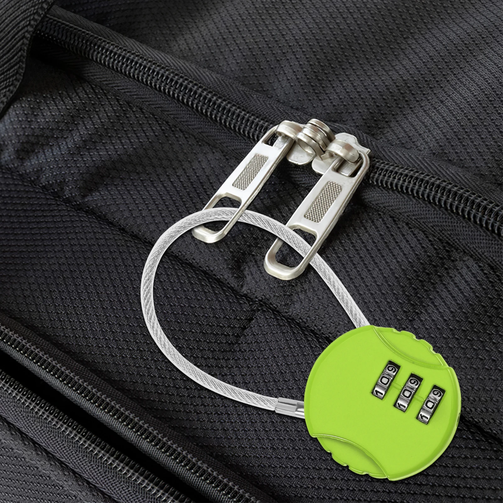 

10 Pcs Steel Rope Lock Suitcase Locks Bag for Travel Combination Zinc Alloy Luggage Lockspadlock Suitcases