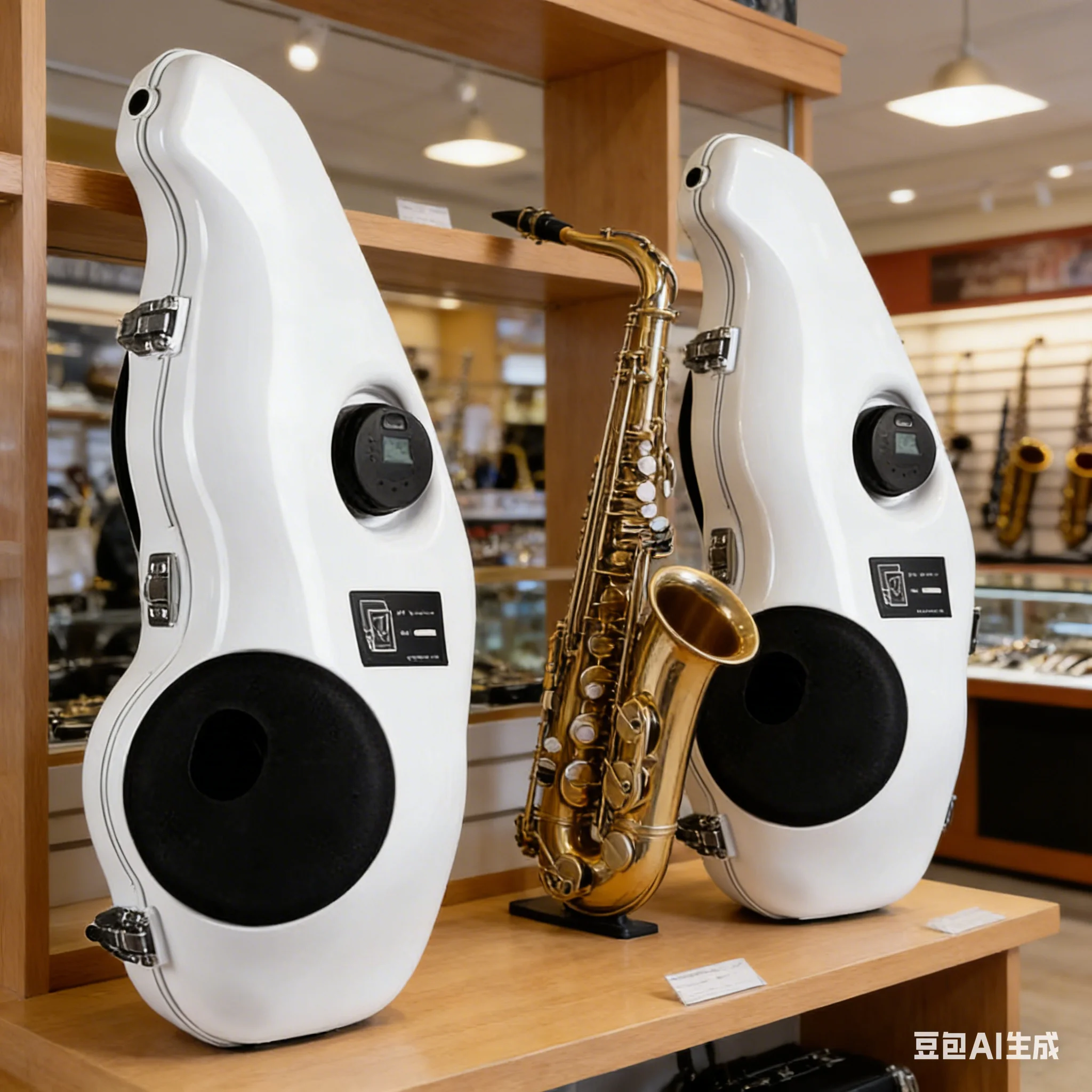 

qiujun Mute alto Saxophone muted box wrap Preventing disturbance to the people muted