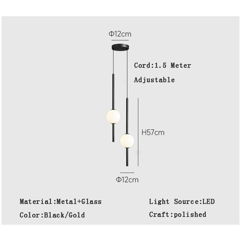 Imagem -06 - Moderno Teto Pendurado Luminária Lâmpada de Acabamento Dourado Elegante Luz Pendente Ideal para Sala de Estar do Quarto bu