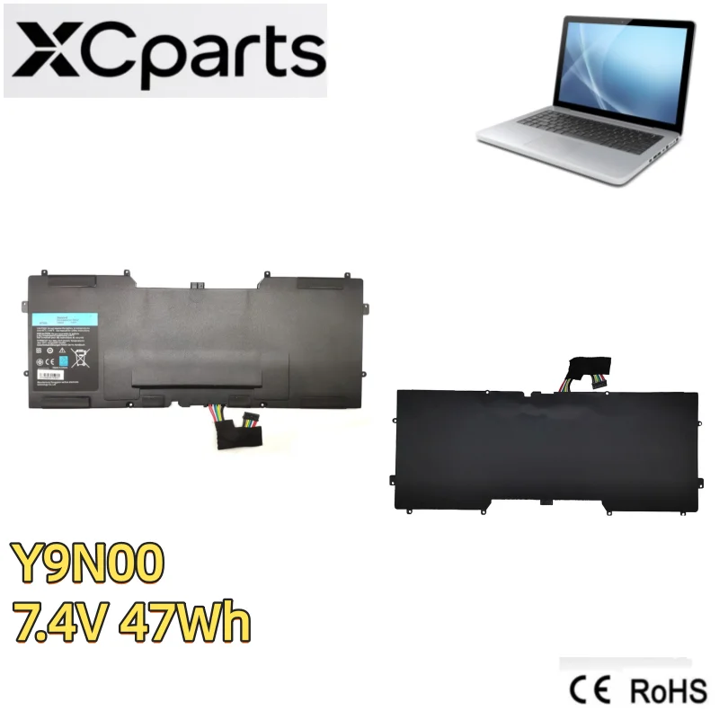 New 4Cell Y9N00 Laptop Battery 7.4V 47Wh For DELL XPS 13 9333 L321X L322X 13-L321X L221x 9Q33 9Q23 3H76R C4K9V 489XN PKH18