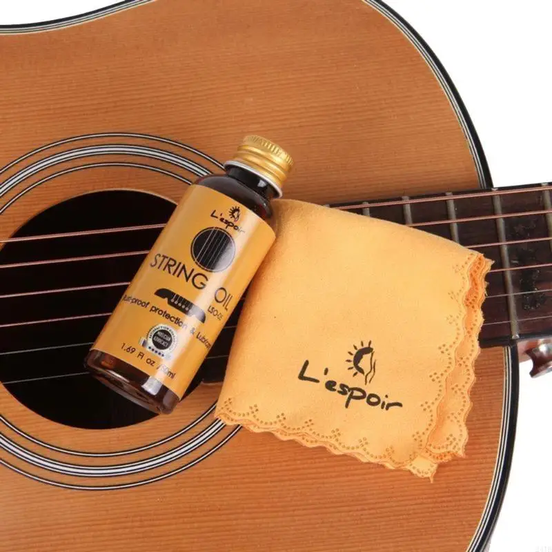 Guitar String Oil 50ml Rust-proof Guitar Rosy Fingerboard Nursing Oil for String 