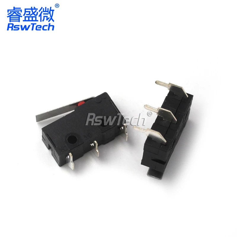 Travel limit switch contact button KW11-3Z-2 KW8 micro switch straight handle three-foot 5A 125V250V