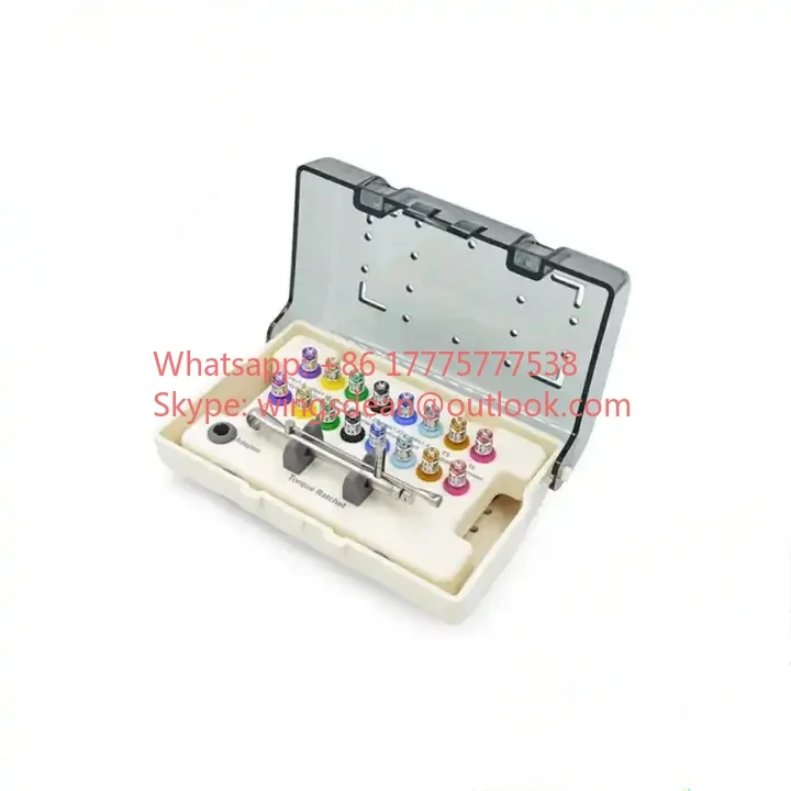 

Universal Repair Tool Kit 16 Pcs Mini Screwdrivers Drivers Systems Straumann Torque Wrench Manual