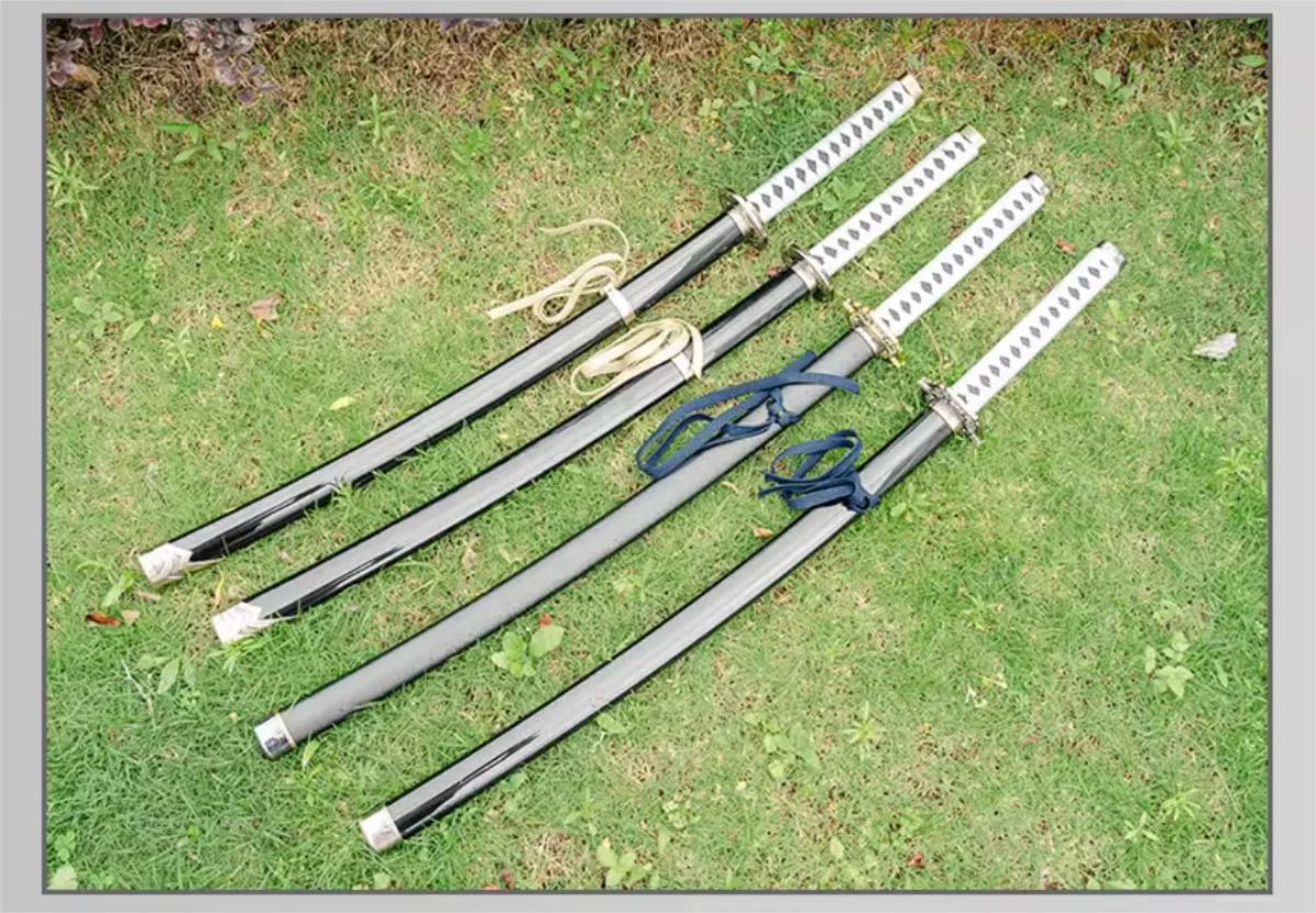 

101cm YAMATO Virgil Nero Devil May Cry Series Katana Sword Quality Painted Log Wood Blade Training Cosplay Props Unsharp