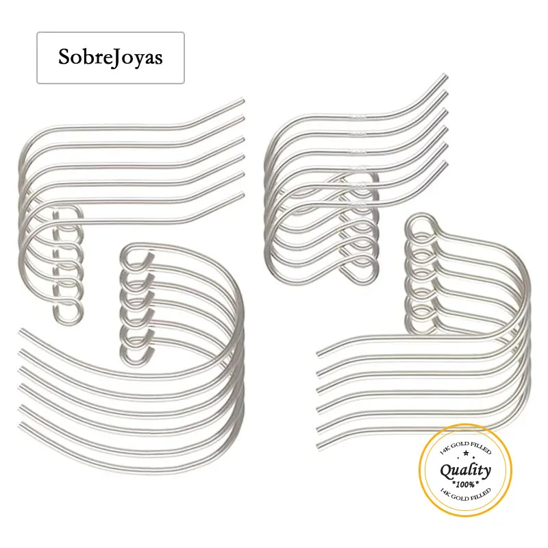 

925 Sterling Silver Hook Ear Wire French Loop Earring Component Jewelry Findings for DIY Wholesale