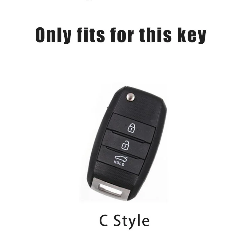 New TPU Car Key Case Cover Shell Fob for KIA KN RIO 3 K2 K3 K4 K5 Sportege Picanto Optima Soul Ceed Sorento Forte Stinger Cerato