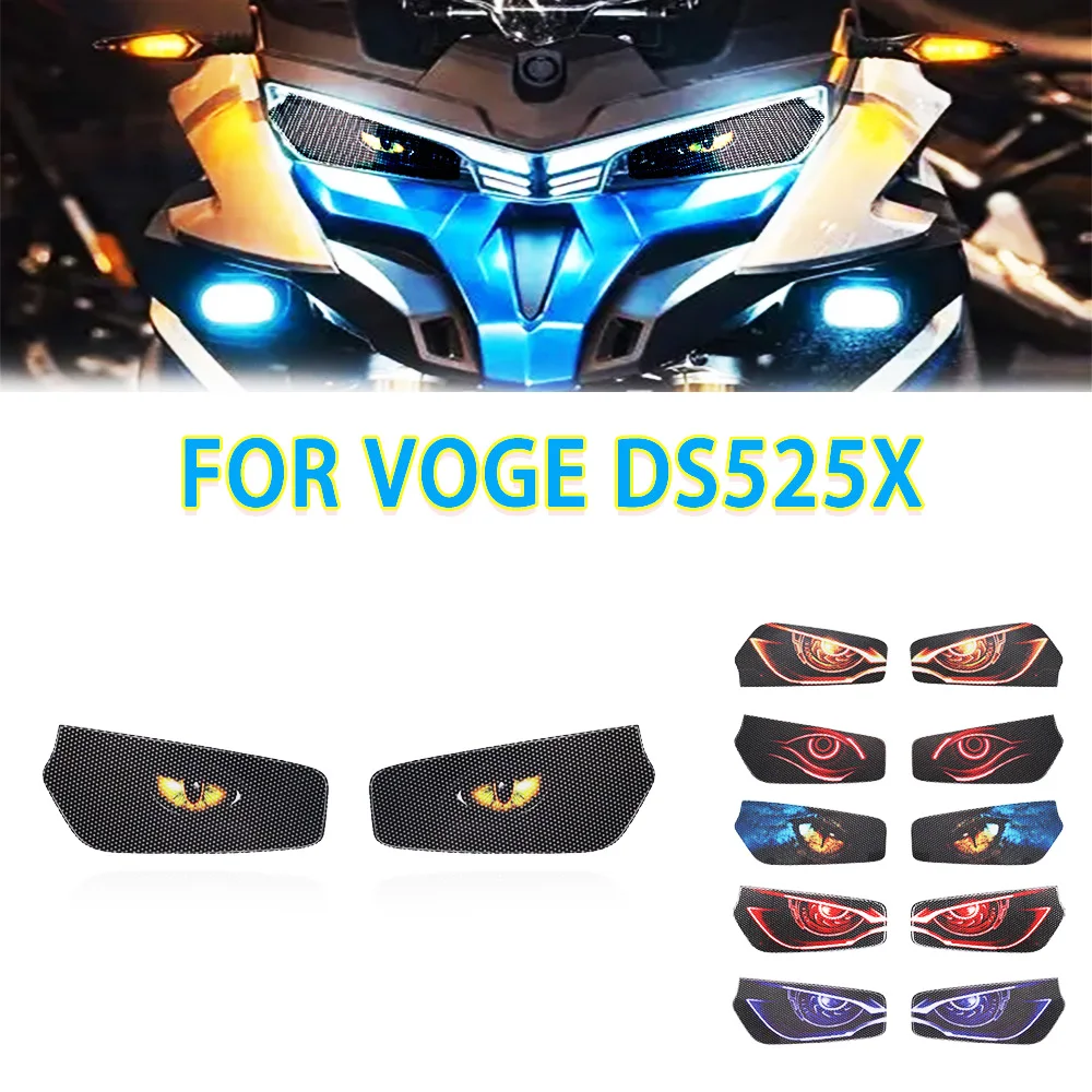 

Для VOGE DS525X DS 525X 525 X наклейки на фары мотоцикла водонепроницаемые прочные наклейки и защитные наклейки наклейки на фары